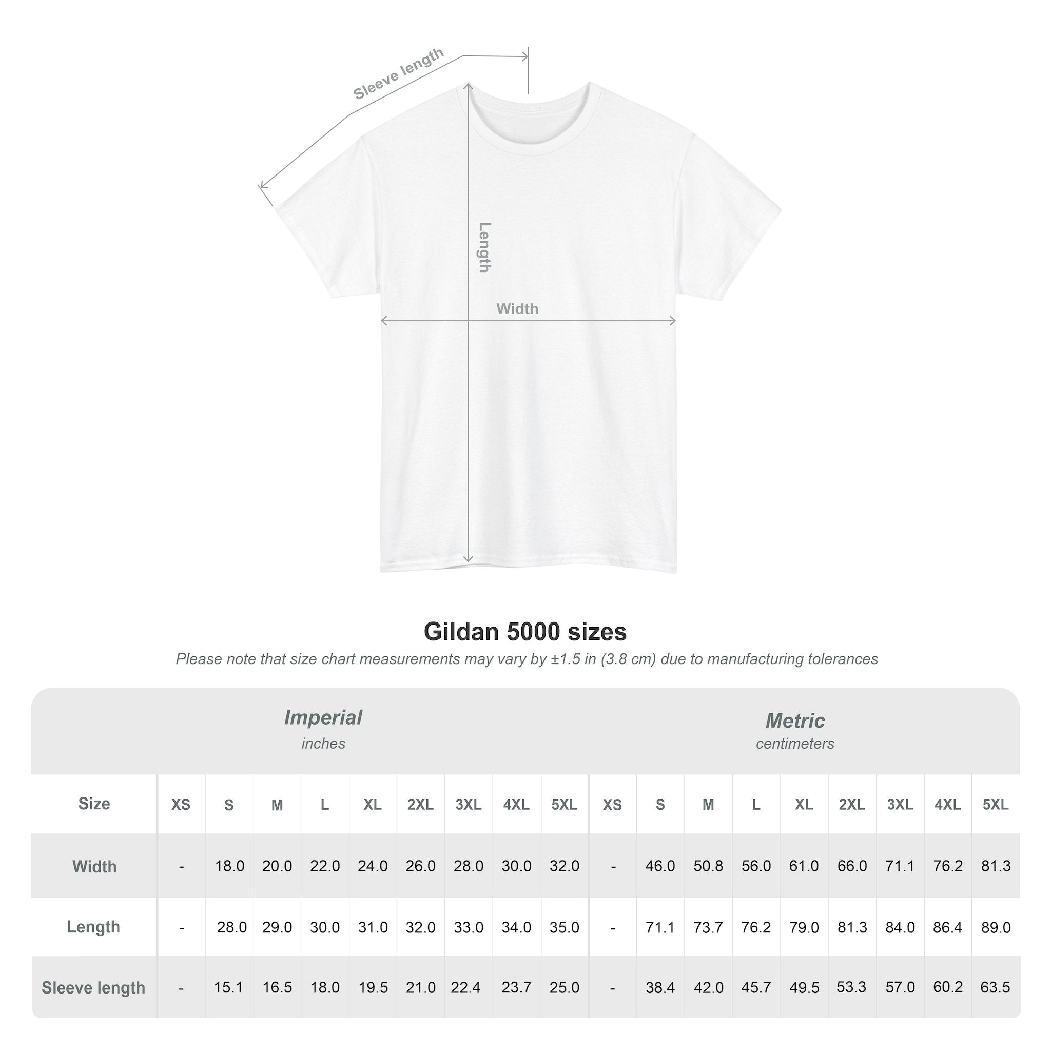 Unisex Heavy Cotton Tee - "Be Gentle With The World"